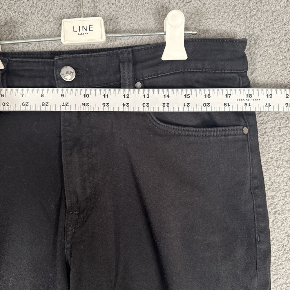 34 Heritage Charisma Pants Mens 36x30 Black Chino Classic Stretch Comfort Pocket - Picture 5 of 10
